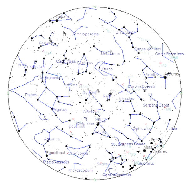 Mapa Celestial