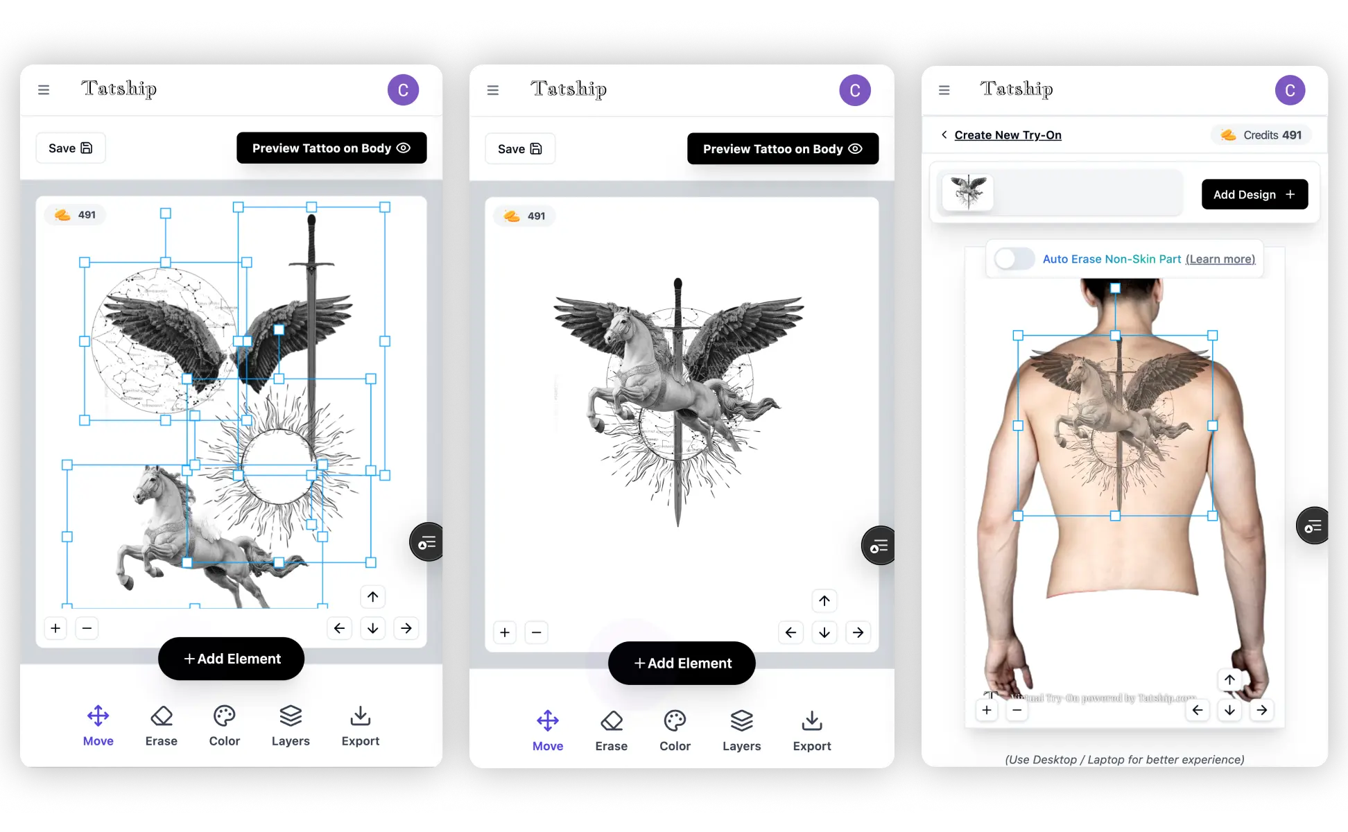 tattoo design tool