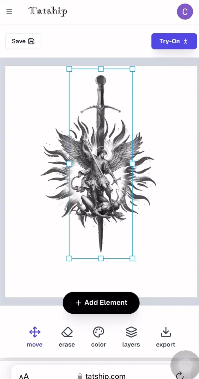 tattoo design tool