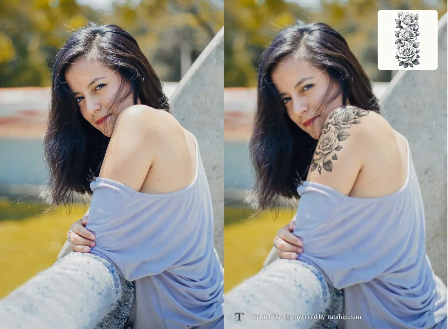 Realistic and Easy-to-Use Tattoo Preview, Easier than Photoshop and other Apps!